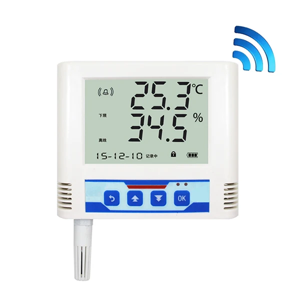 

Промышленный Wi-Fi датчик температуры и влажности, беспроводной регистратор данных о температуре и влажности