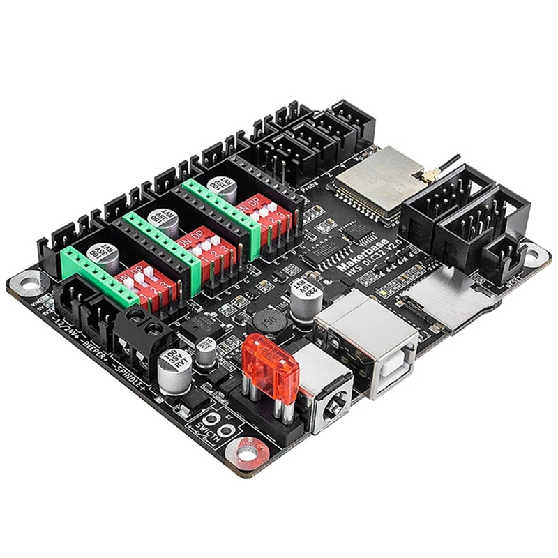 

DLC32 Motherboard Offline Controller Motherboard Offline Control Board 32 Bit ESP32 WIFI For Desktop Laser-Engraving Machine DIY