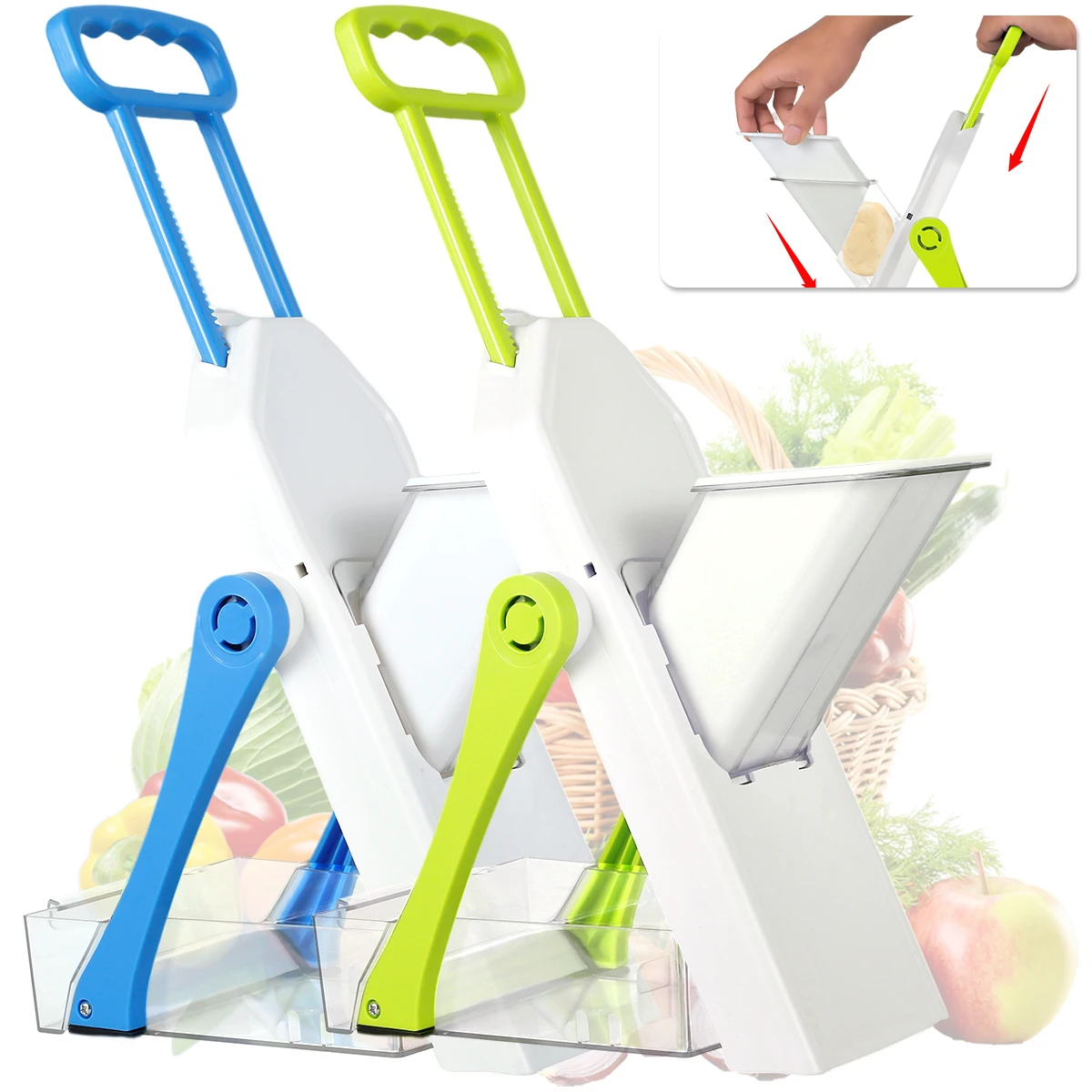 

Овощерезка с 4 лезвиями