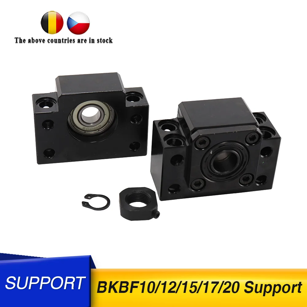 

3 комплекта BK10 BF10 BK12 BF12 BK15 BF15 и один ПК BF12 для RM1204 SFU1605 sfu2005 шариковый винтовой Конец опоры для деталей ЧПУ