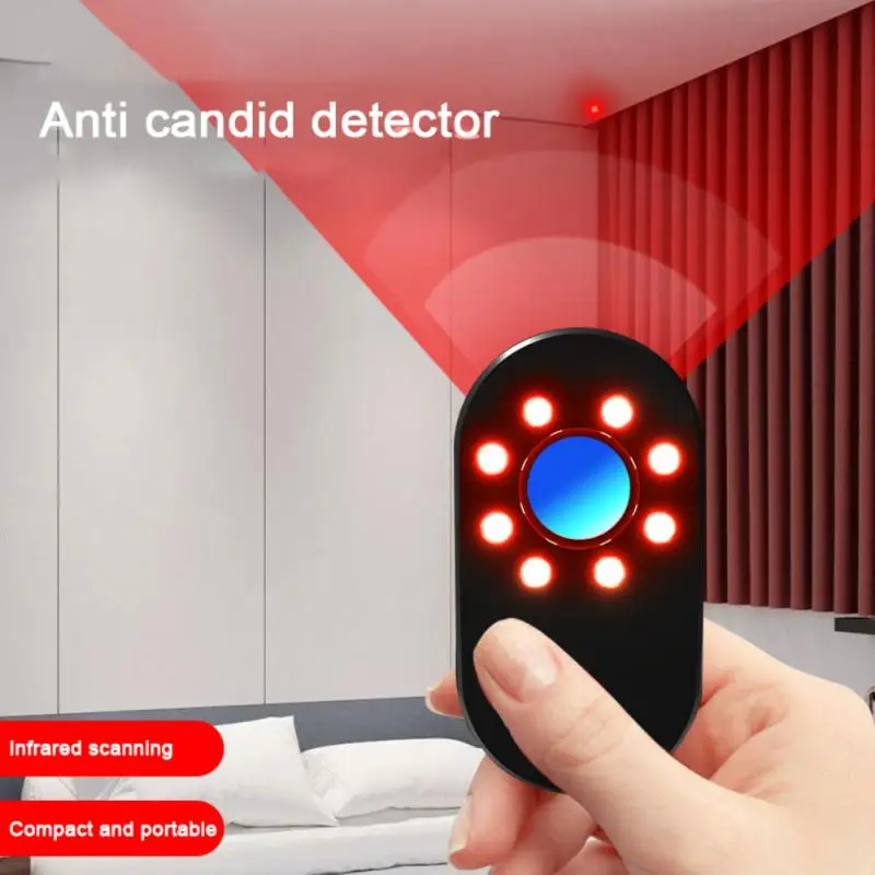 Camera Detector for Hidden Camera Portable Pinhole Hidden Lens Detect Anti-spy Gadgets Infrared Detector Security Protection