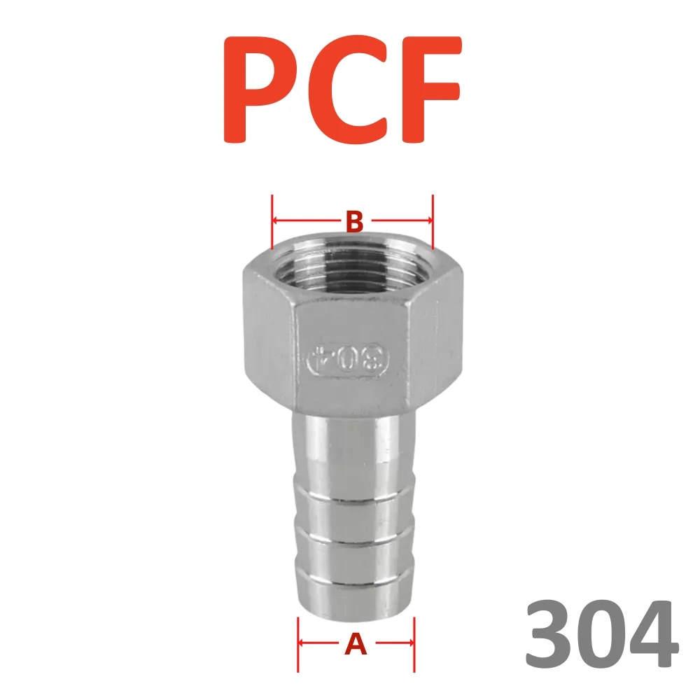 

Фитинги из нержавеющей стали 304 1/8 1/4 1/2 (6 8 10 12 16 25 мм)