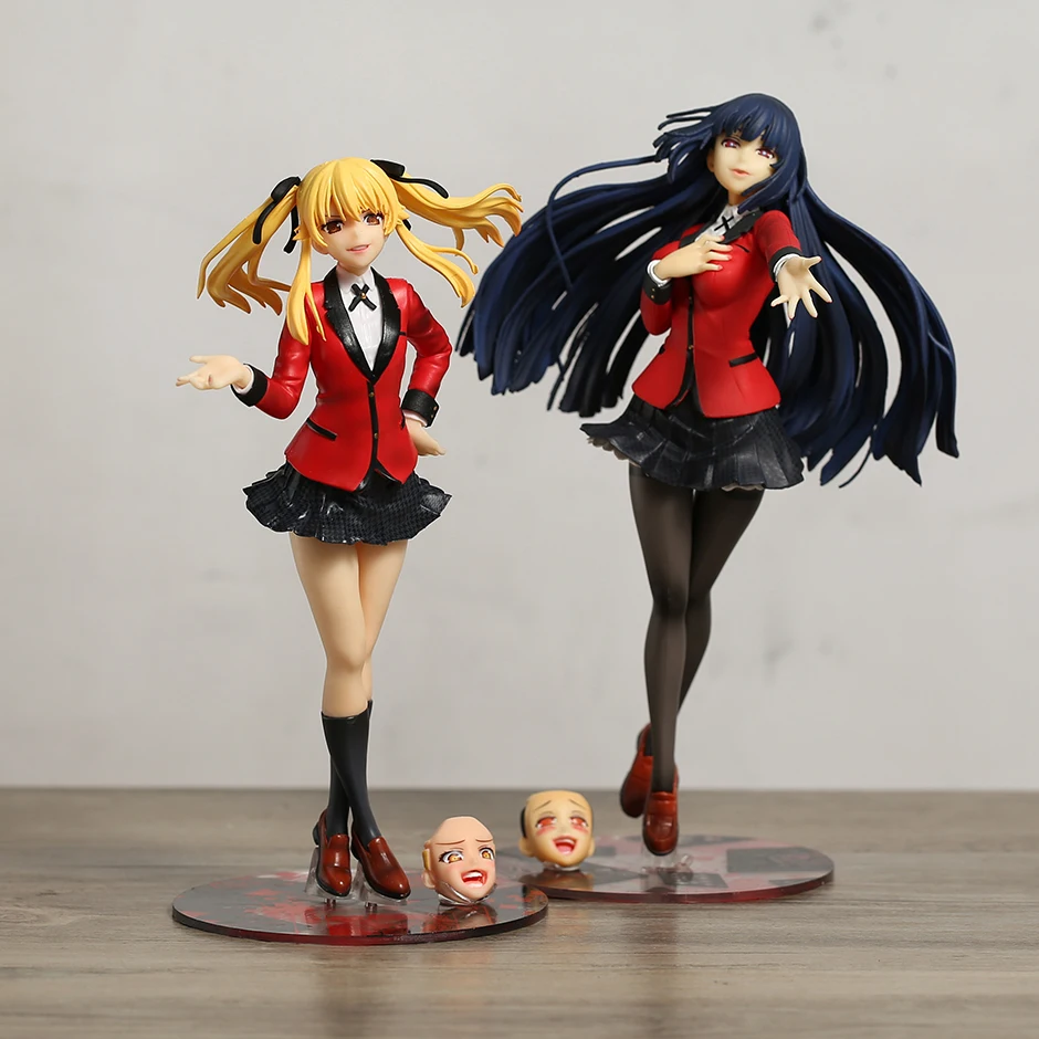 

Фигурка Kakegurui 2nd Season Mary Saotome / Jabami Yumeko масштаб 1/8, выполненная из ПВХ, окрашенная фигурка