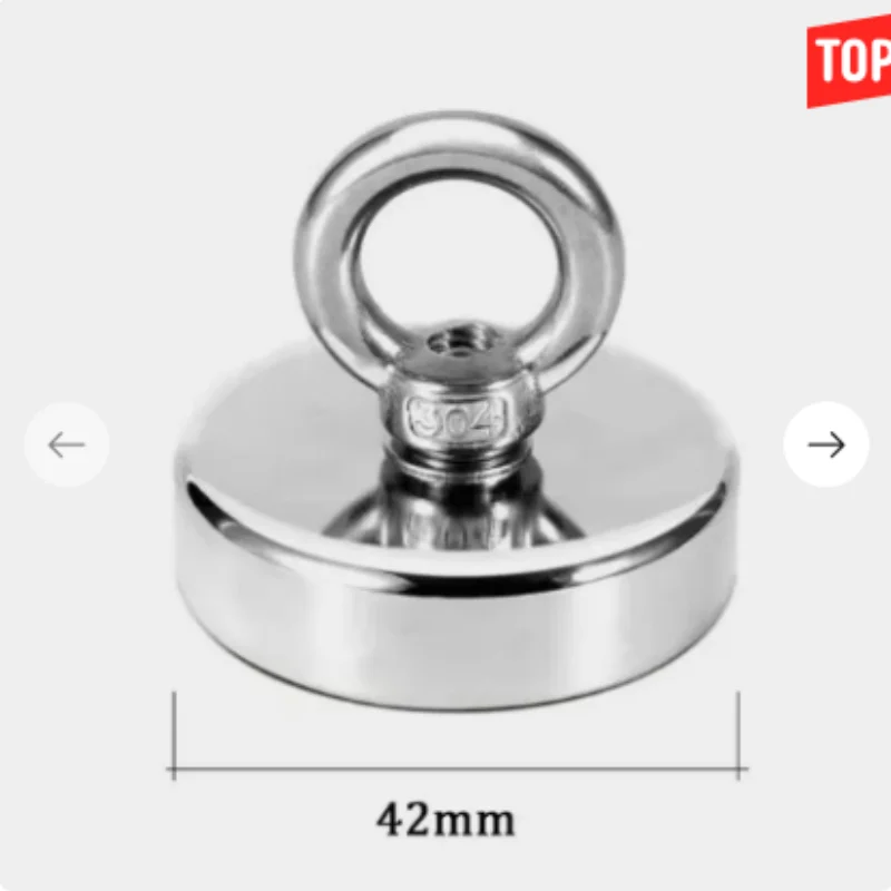 N52 Суперсильные неодимовые рыболовные магниты крючки спасательные неодимовый