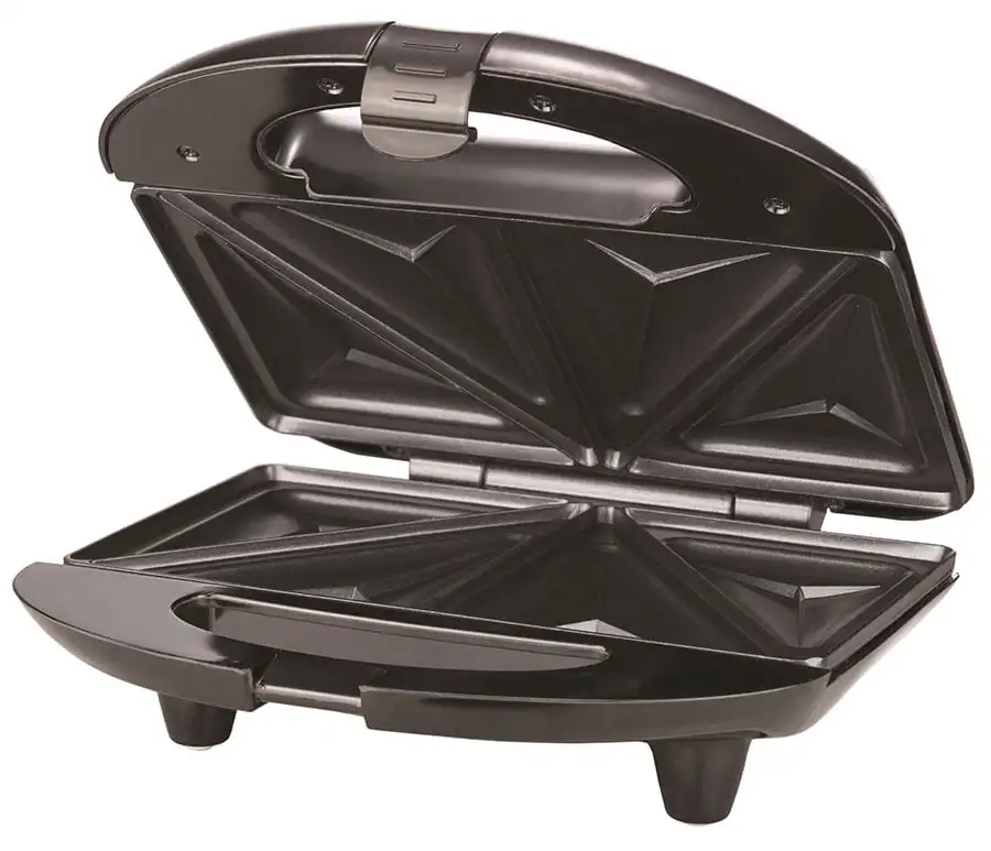 

Appliances Appliances Nonstick Compact Dual Sandwich Maker (black)