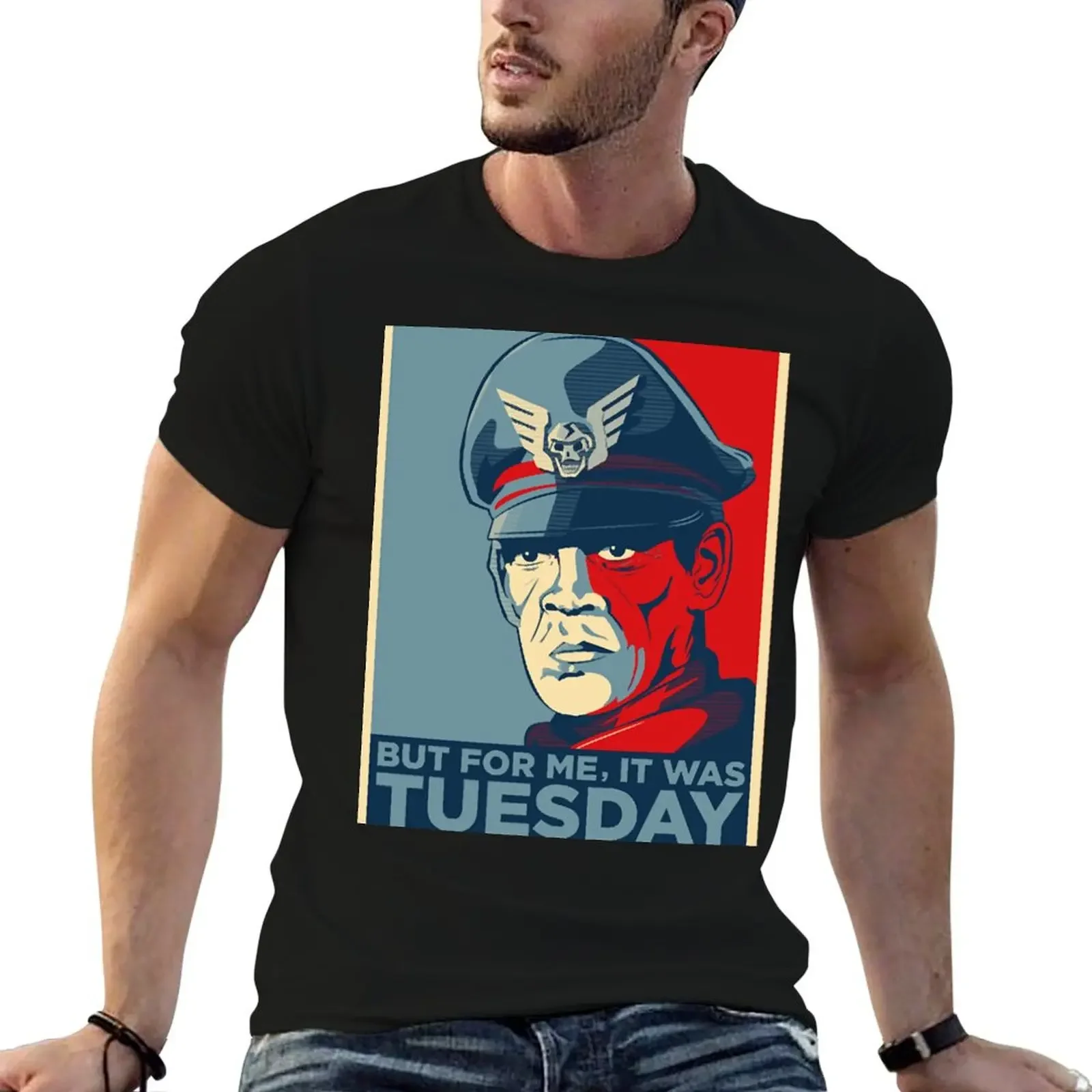 Футболка M Bison But For Me It was Tuesday рубашка на заказ аниме мужская одежда