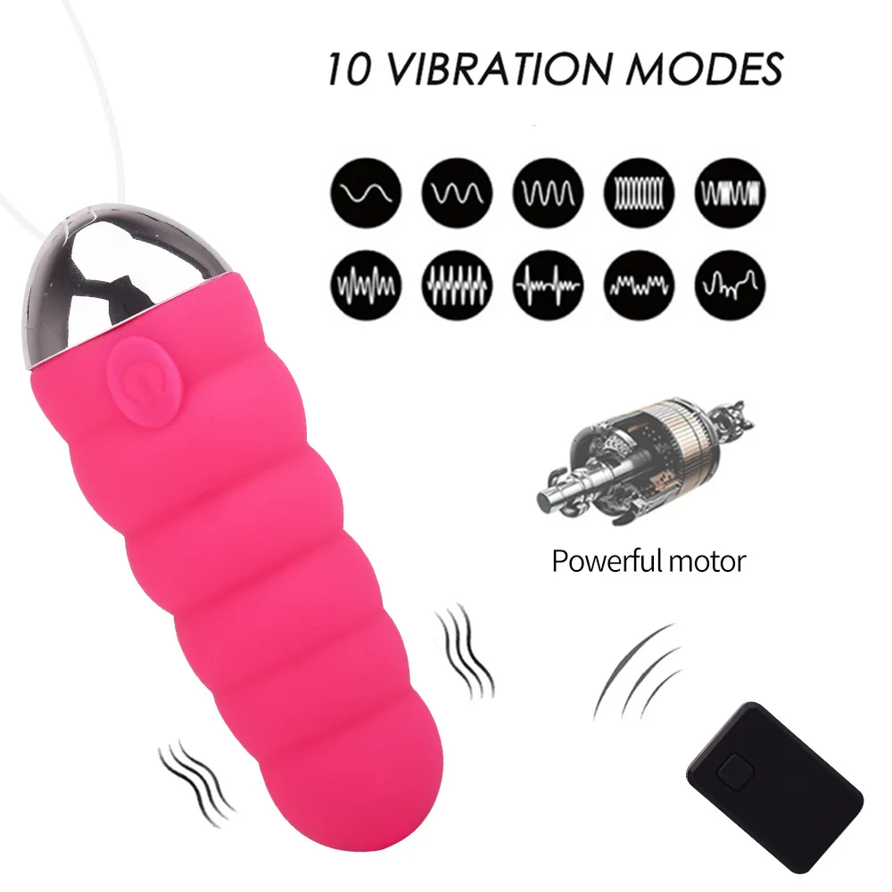 

10 Speed Wireless Remote Control Vibrator Jumping Egg Bullet Clitoral Massager Juguetes Para Sex Toys Massager for Women TD0371