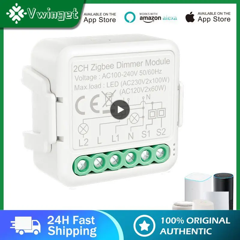 

Hands-free Smart Tuya Zigbee 3.0 Module Smart Life Remote Control Wireless Switch Voice Control Switch Tuya Zigbee3.0 Switch