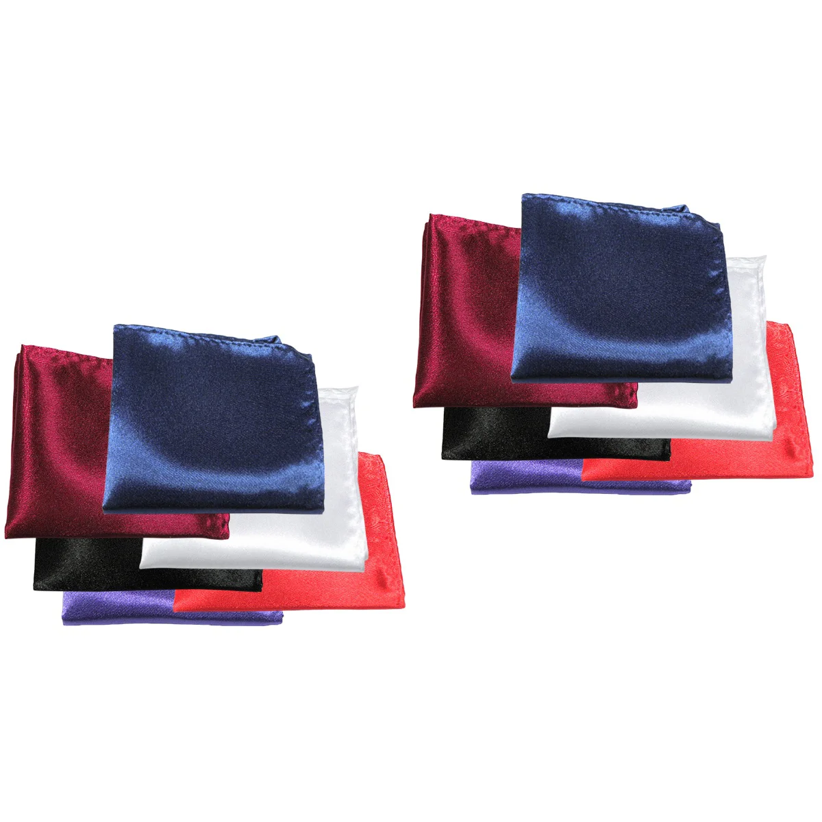 

12 pcs Handkerchief Squares Mens Suit Handkerchief for Home Male Wedding