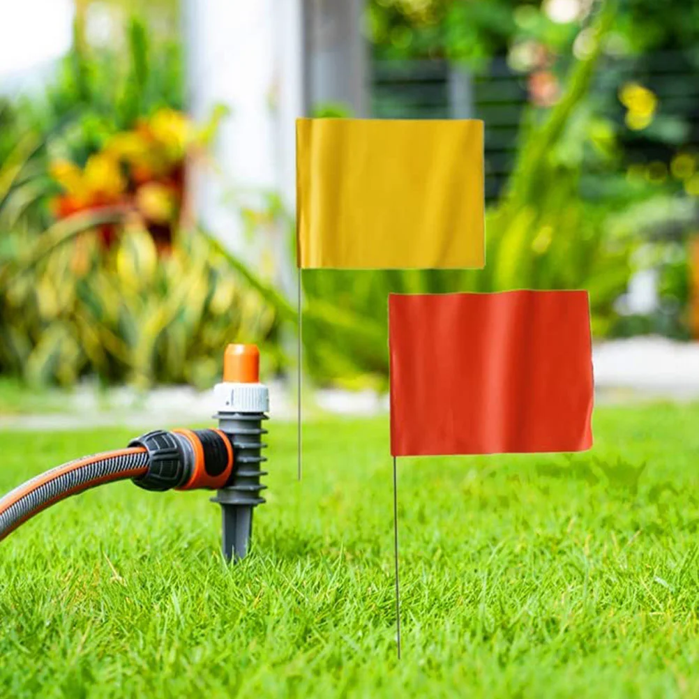 Садовый кол флаг эмблемы маркер флаги для газона маркировка двора ручное