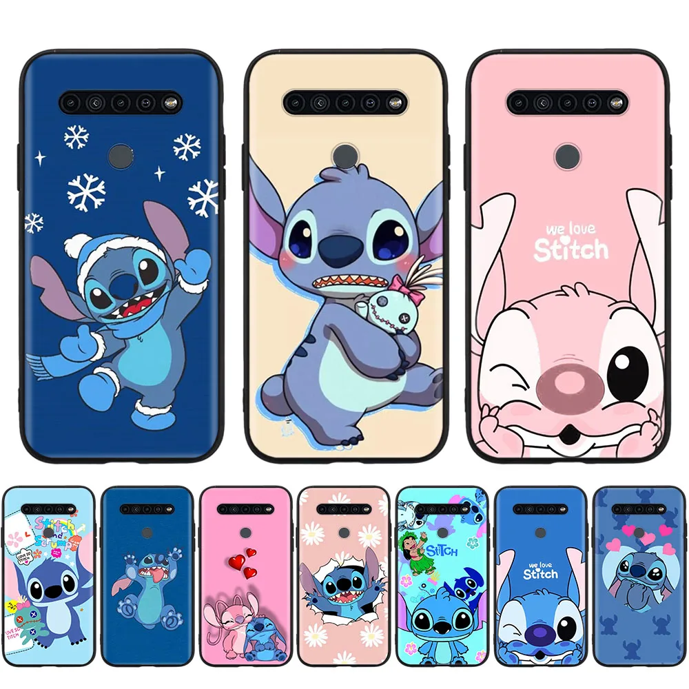 

Stitch Black Case for iPhone 8 7 Plus 6 6S 5 5S SE X XR XS 11 Pro Max