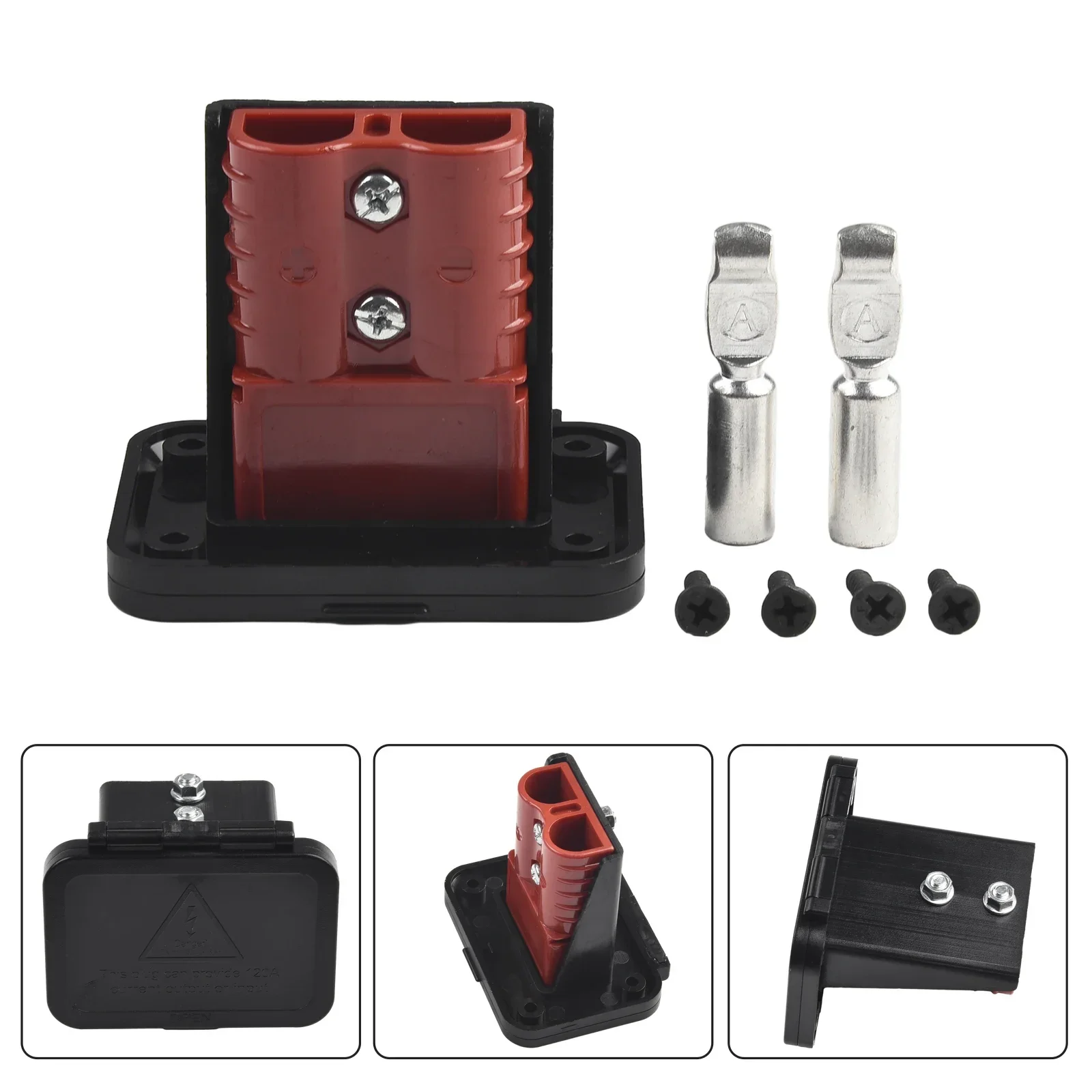 Утопленное крепление для коннектора Anderson панели подключения к разъему 1/2 шт. 120Amp