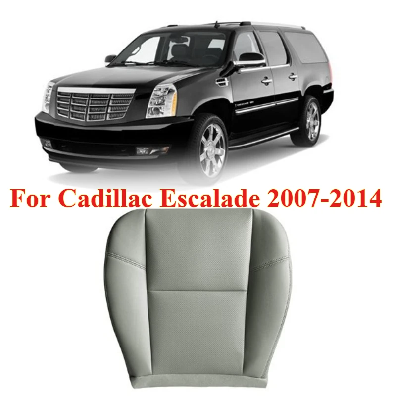 Фото 1 шт. чехол на переднее сиденье водителя из искусственной кожи для Cadillac Escalade 2007-2014, бежевый, автозапчасти №1