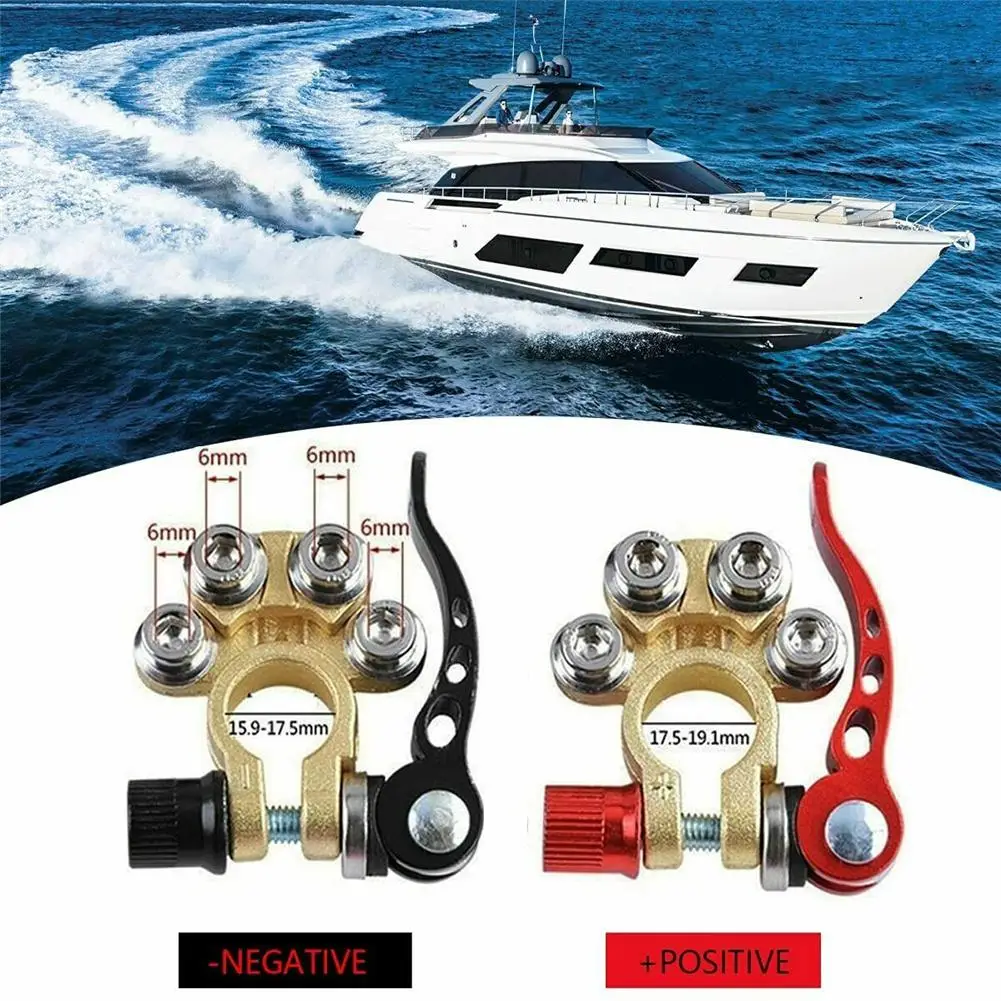 

Соединительный зажим для автомобильной аккумуляторной батареи, латунный быстроразъемный зажим для нескольких интерфейсных клемм, для автомобилей, грузовиков, Прямая поставка