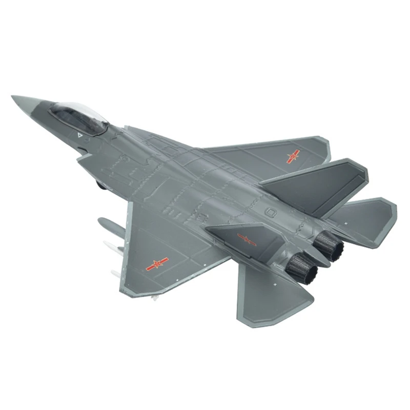 

1/144 Shenyang J-31 Gyrfalcon Stealth Fighter Diecast Airplane Model, Static Aircraft Model For Kids Toy Desk Decoration