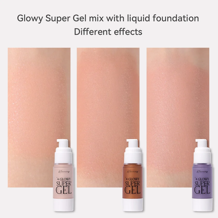 Гель Kirrming - Средний блеск вседневная фиксация состояние и увлажняет волосы при