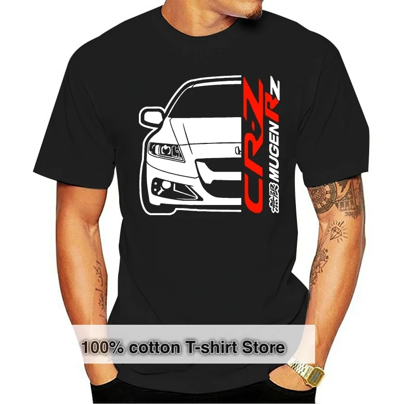 

2023 Fashion Summer T Shirt Classic Japanese car fans CR-Z Mugen RZ Tee SHIRT