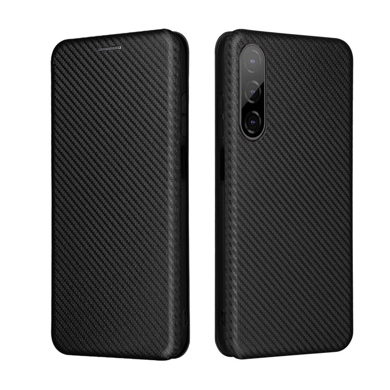 

For HTC Desire 22 pro Luxury Carbon Fiber Leather Case Flip Wallet BOOK Shockproof Full Cover For HTC Desire22 pro Cases Bags