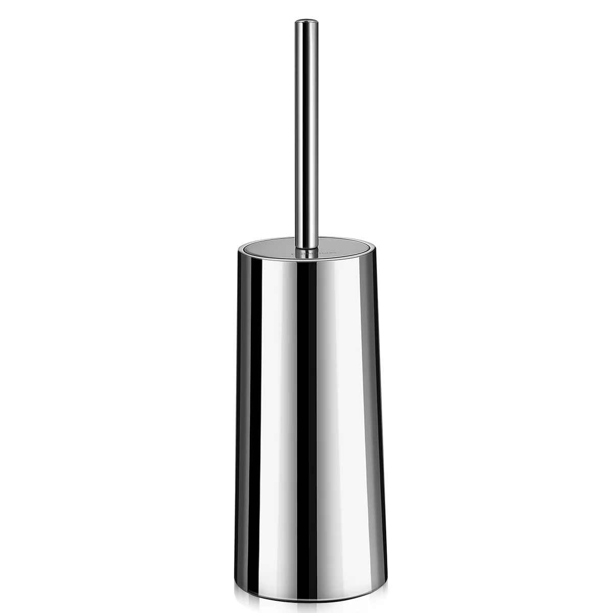 

304 Stainless Steel Toilet Brush with Holder Useful Toilet Brush with 2 Brush Bathroom Accessories