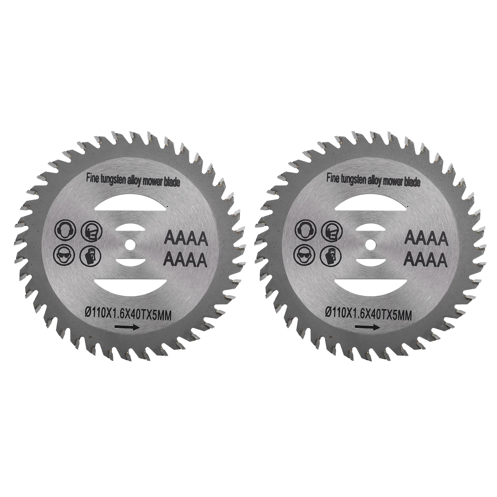 

2 Pcs Mower Blades Replacement Electric Mower Cutting Tools Weed Eater Blades