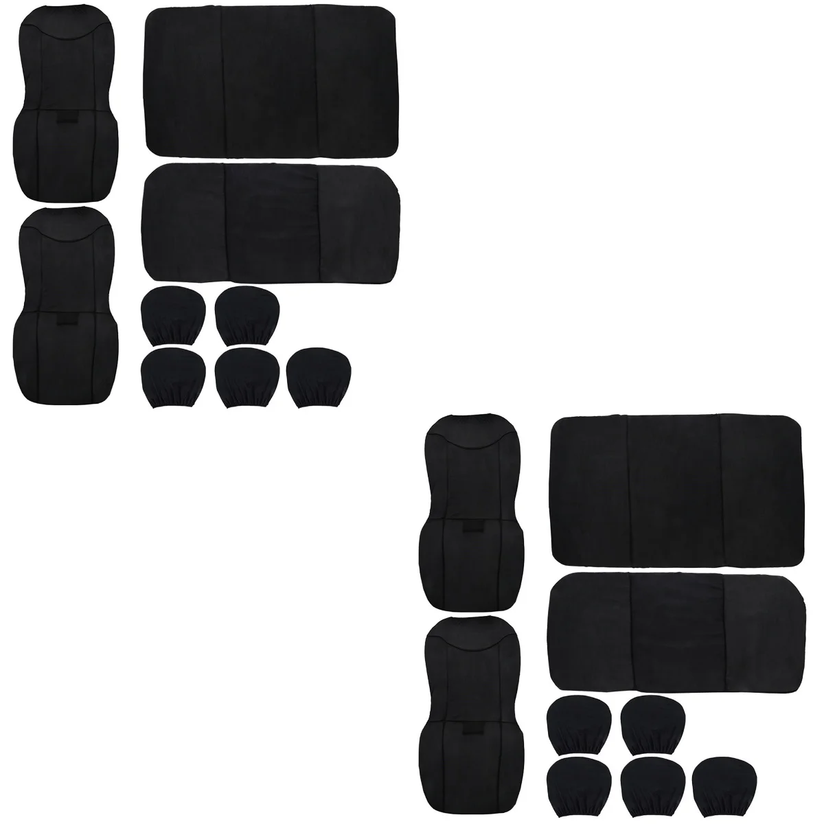 

18 шт. чехлы на сиденья автомобиля Защита для сиденья защита от грязи защита от пыли для сиденья универсальная защита от пыли