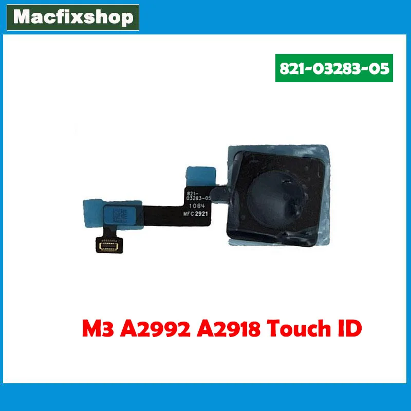 Оригинальная новая кнопка включения/выключения A2992 A2918 Touch ID для MacBook Pro Retina 14
