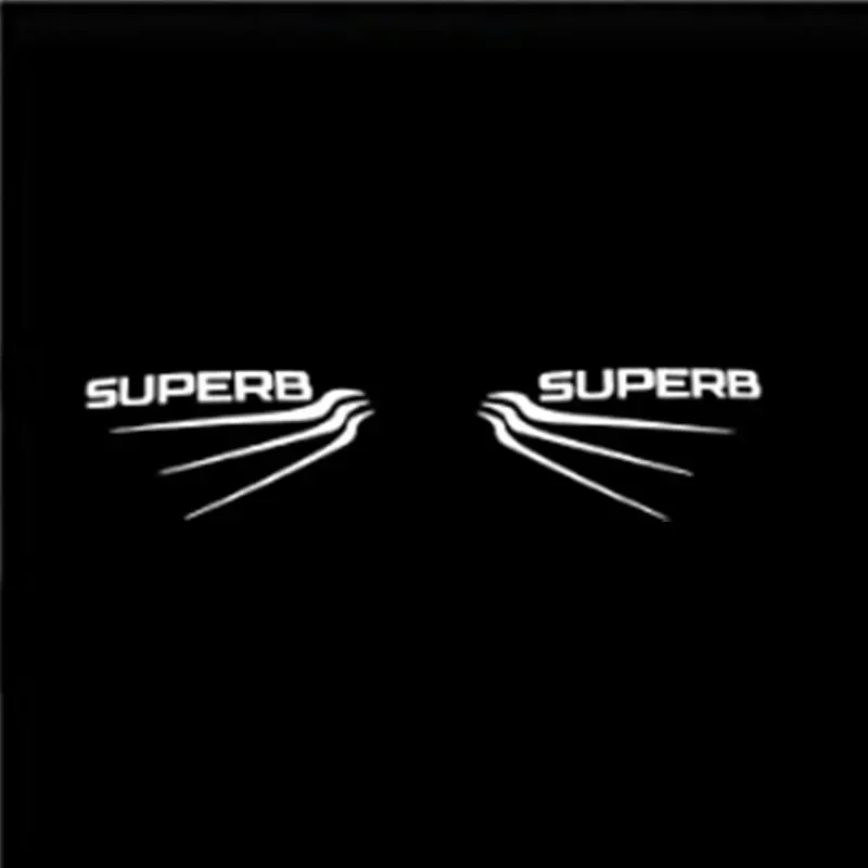 

Светодиодный Автомобильная Дверь Призрак Тень логотип проектор светильник для Skoda Superb B6 B8 3V 3T 2006-2008 2009-2018 2019 светодиодный Проекционные Лампы