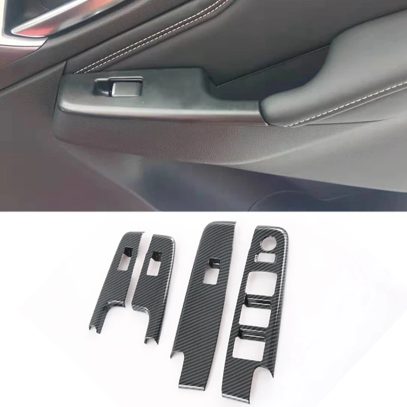 Новинка-для ISUZU D-MAX 2021+ панель управления окном стеклянная крышка переключателя