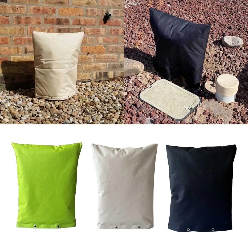 

Уличная большая крышка для смесителя, крышка для стоечного смесителя для сада, антиглазирующая Крышка для смесителя, 3 цвета