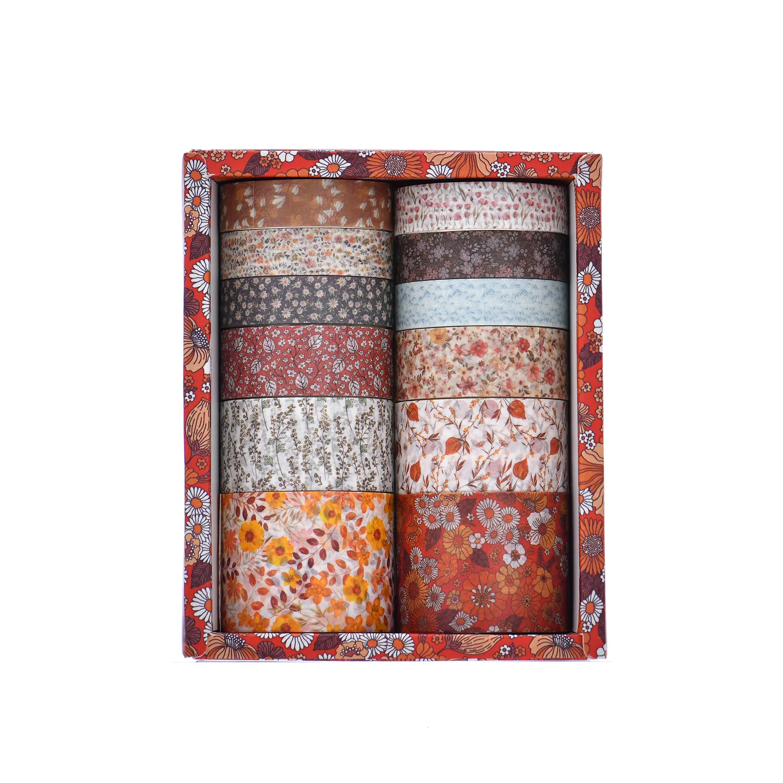 

YOUQIWJ Изоляционная Лента Цветы 12 Рулонов