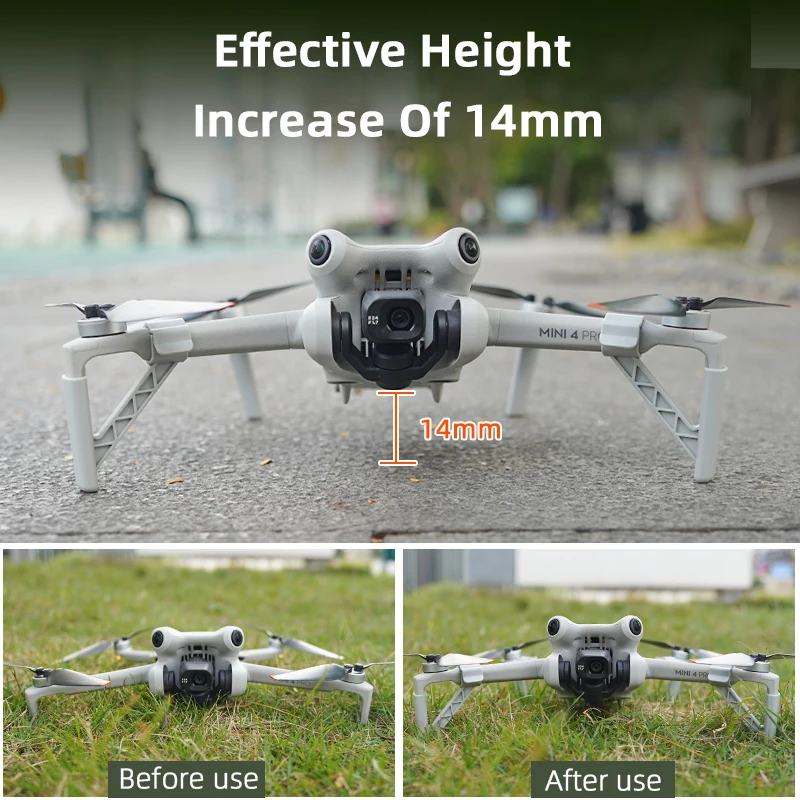 Посадочное шасси для DJI Mini 4 Pro удлинитель опорные ножки подставка Аксессуары