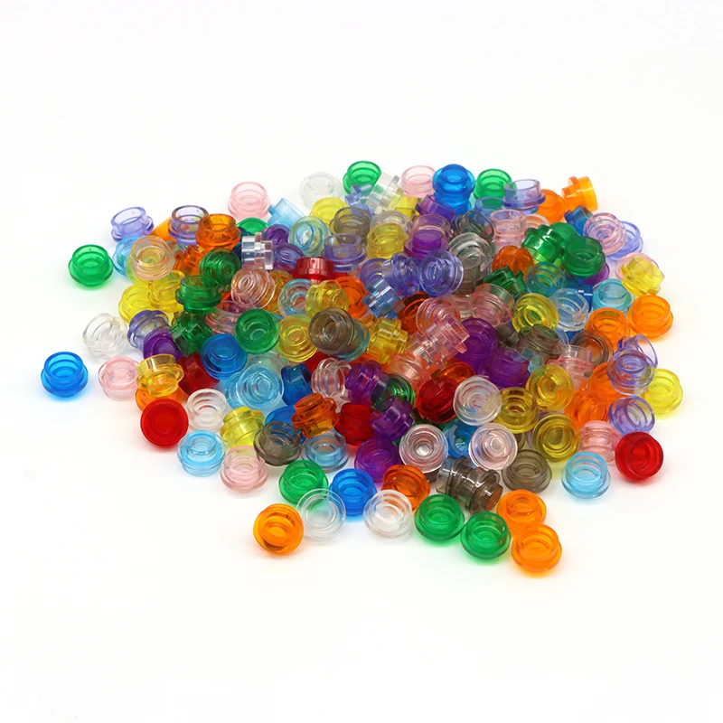 Aquaryta 300/5001000 шт. 1x1 прозрачные круглые строительные блоки аксессуары частицы