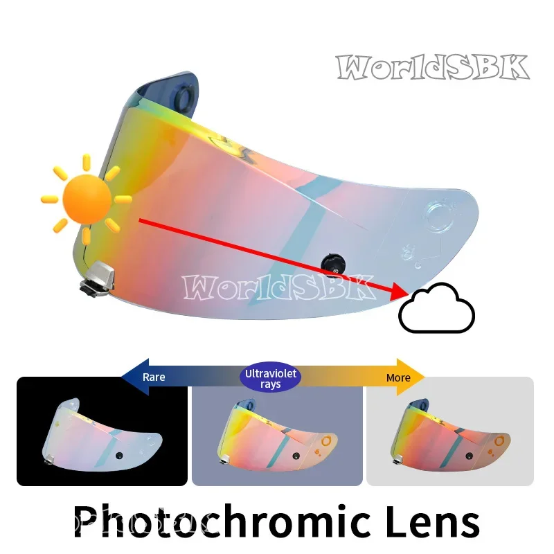 Фотохромный козырек для HJC RPHA 11 PRO 70 ST HJ-26 щиток шлема защита от ультрафиолета Casco