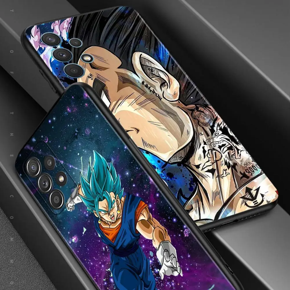 Чехол для телефона Samsung A12 A52 A51 A32 A21s A71 Galaxy A31 A02s A72 A41 A03s A22 A13 Capa Vegeta Prince Dragon Ball Son Goku |