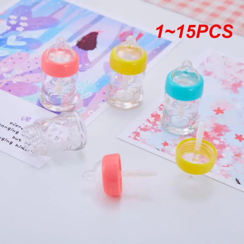 

Lip Glaze Lip Gloss Empty Tube Diy Lipstick Can Transparent Vision Safety Lip Color Empty Tube Mini Bottle Tools