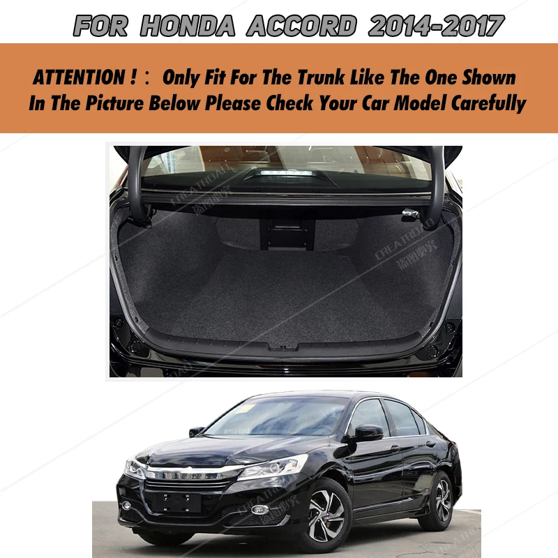 Автоматический коврик в багажник с полным покрытием для HONDA Accord 9 негибридный 5