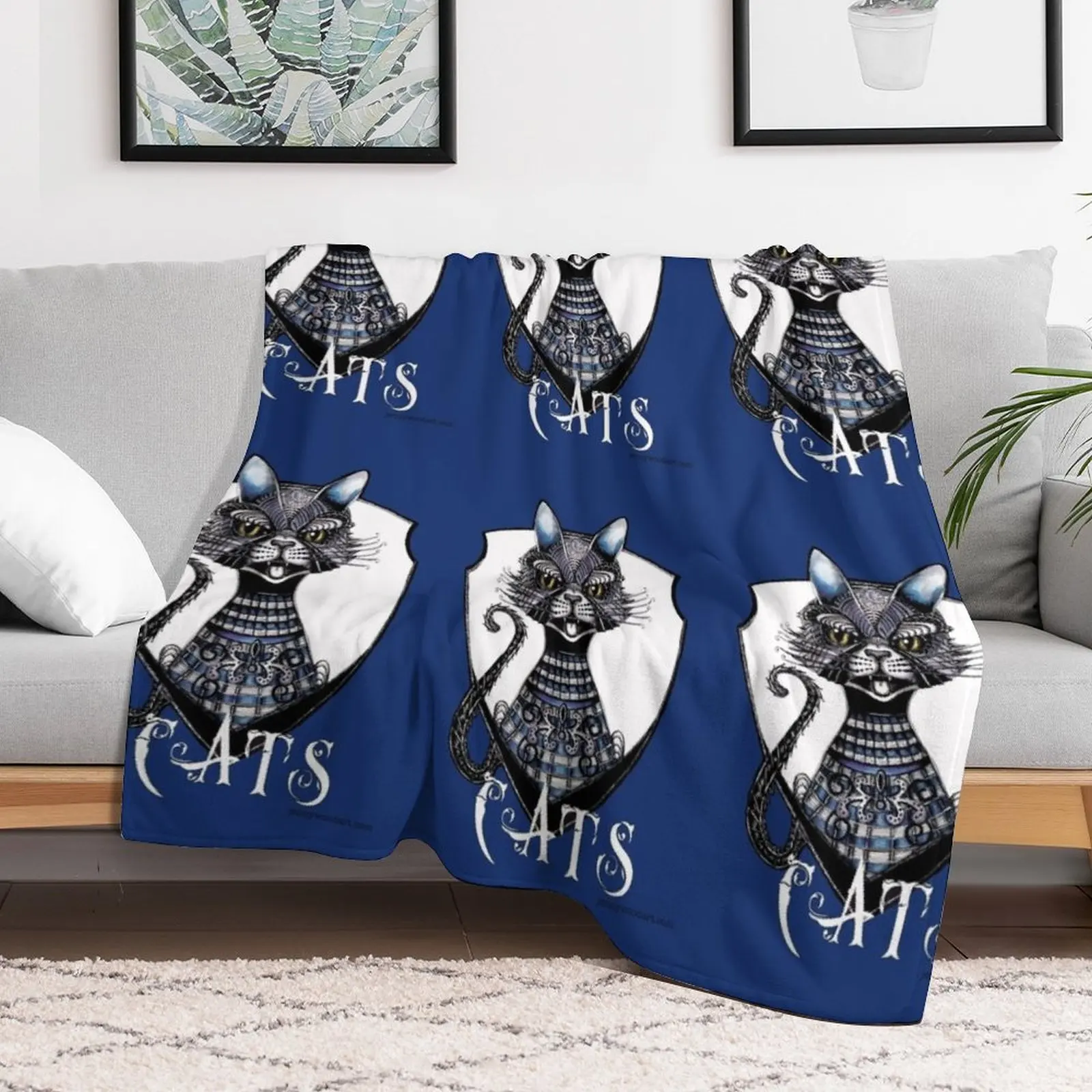 Одеяло Geelong с изображением кота