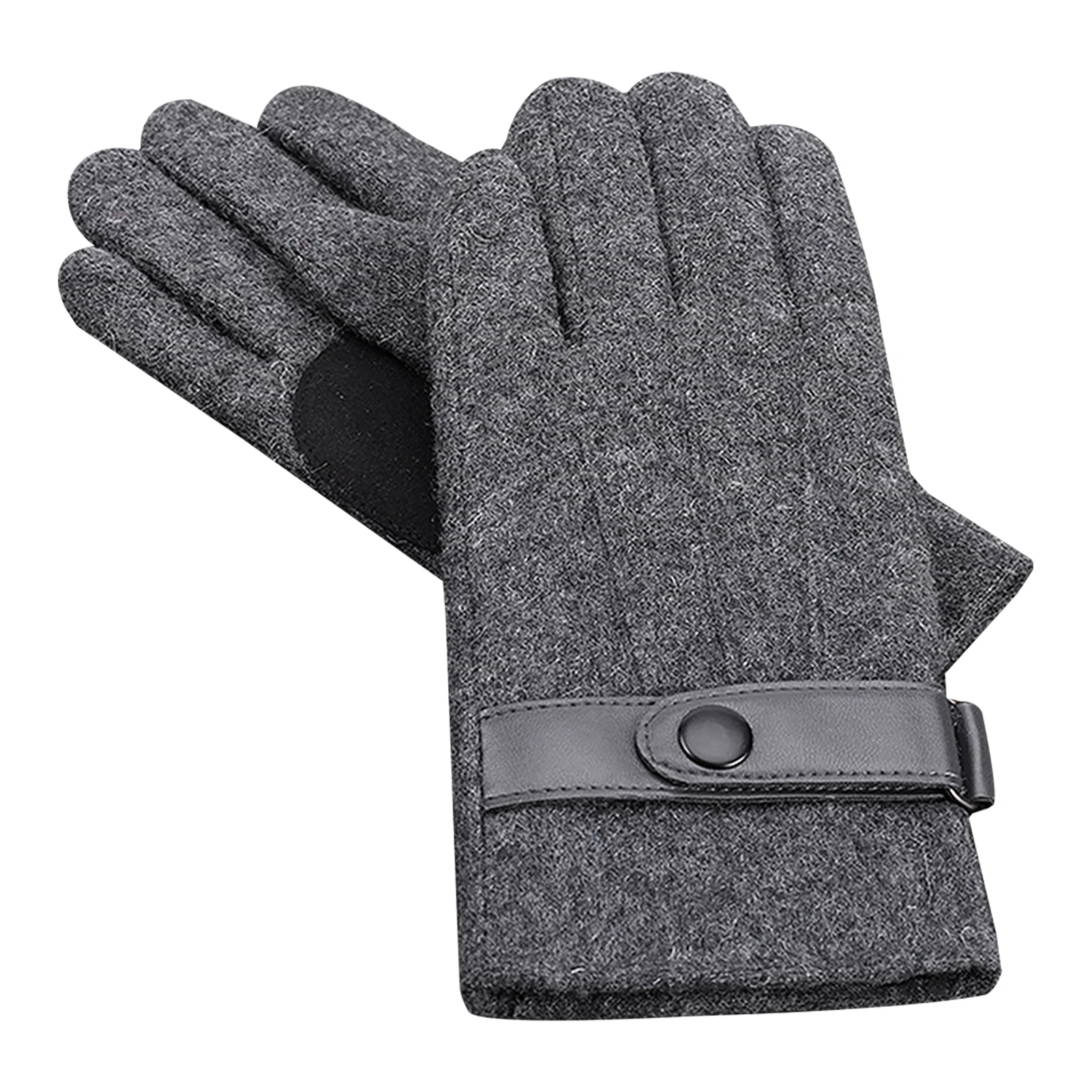 

1pair Men Women Breathable Keep Warm Outdoor Sports Home Gift Washable Casual Windproof Portable Winter Gloves Contact Screen