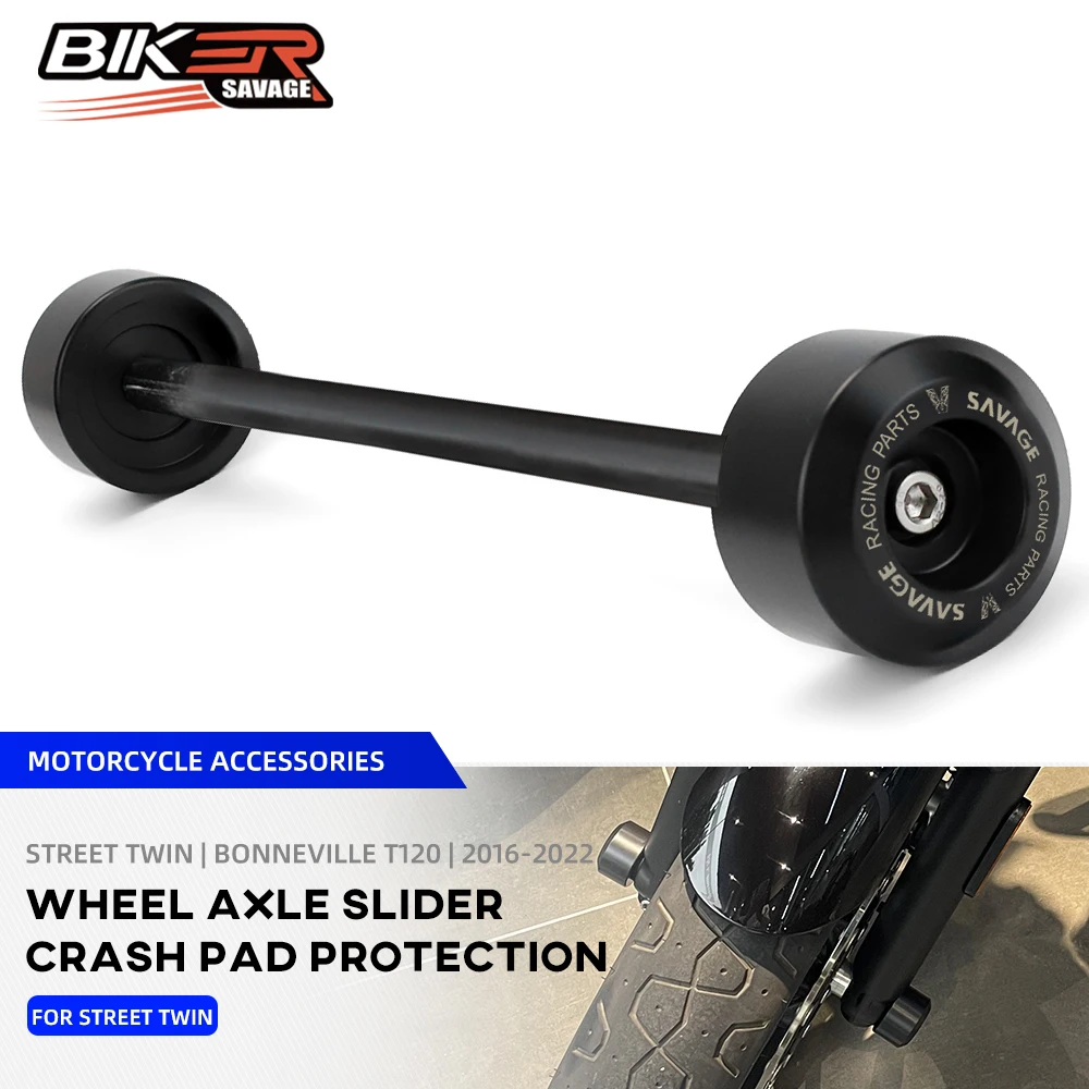 

Front Wheel Axle Fork Slider For Street Twin Bonneville T120 Motorcycle Accessories Falling Protection Motorbike Crash Pad 2023