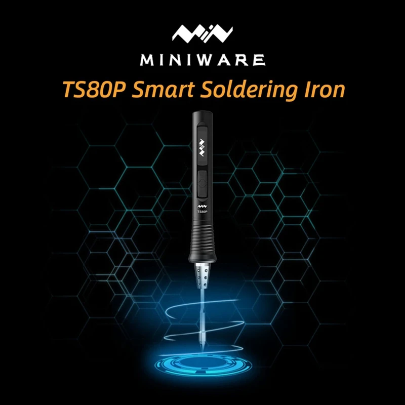 MINIWARE TS80P умный паяльник PD QC паяльная станция Cautin портативное сварочное