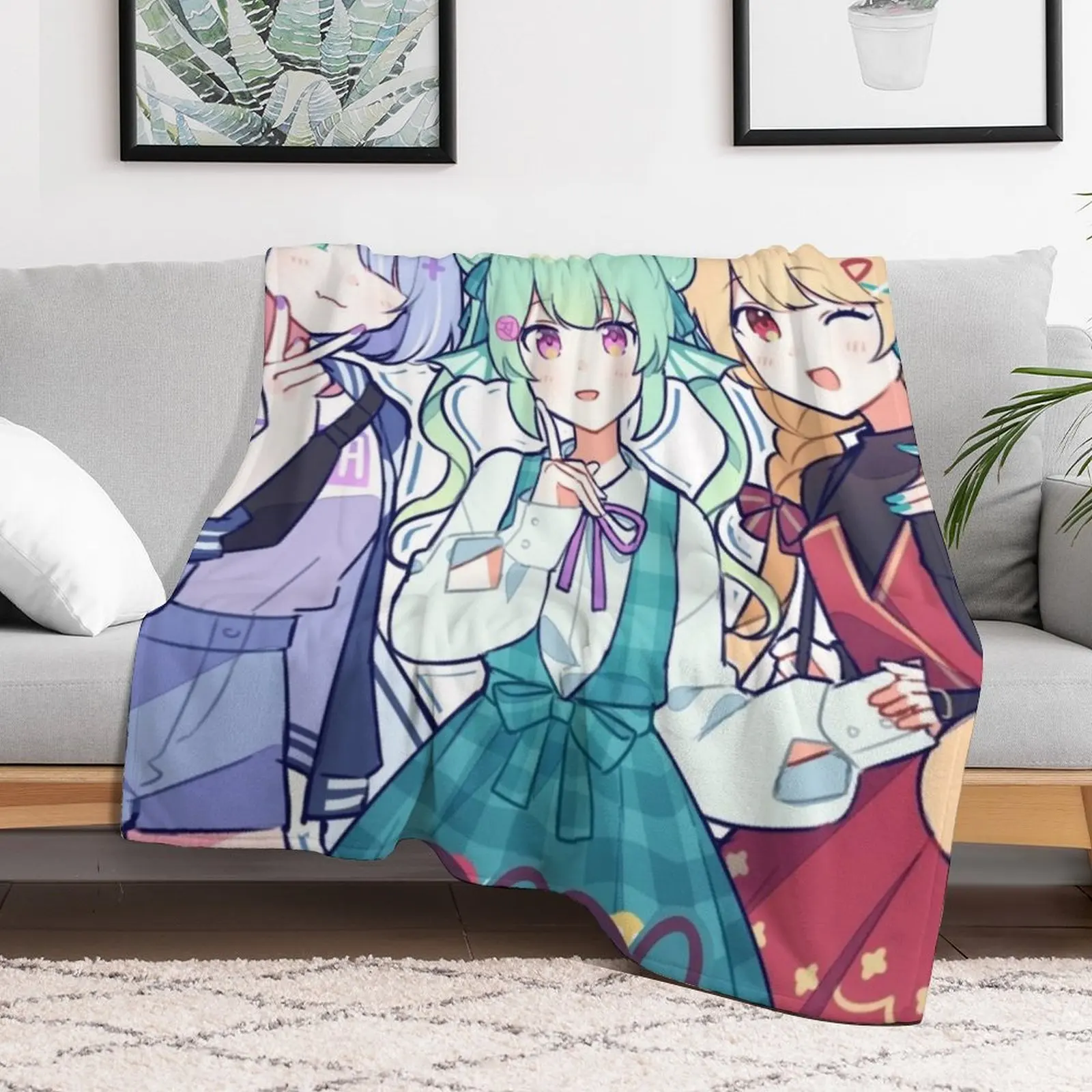 Эллира Кулора-Ниндзядзи пледы декоративные кровати кровать плед манга