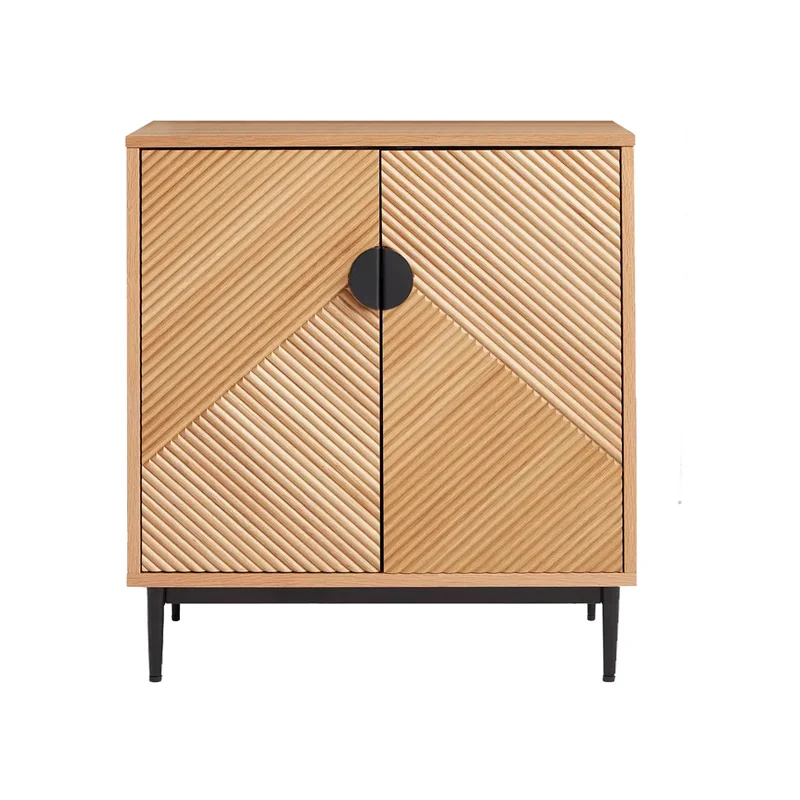 Профессиональная упаковка современный черный сервант скандинавская мебель