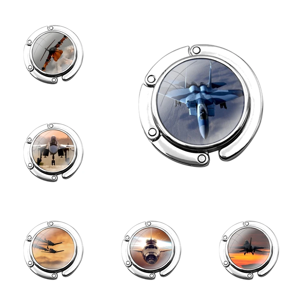 Складной крючок для кошелька в стиле милитари хранения женской настольной сумки