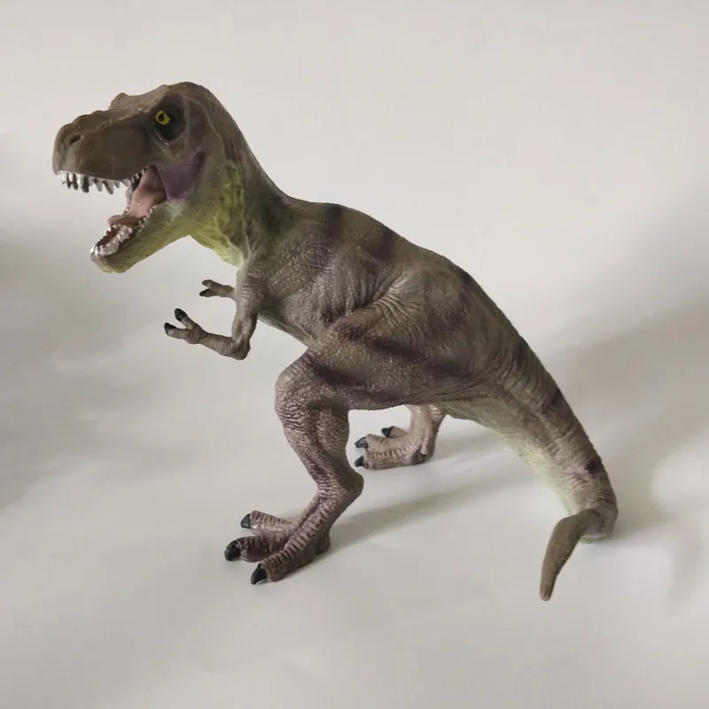 

L size realistic Jurassic Park dinosaur Tyrannosaurus Rex Spinosaurus Saichania Kentrosaurus TPR soft model figure toy for kids