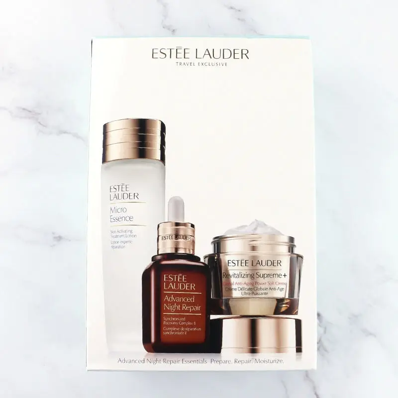 Фото Estee Lauder костюм из трех предметов для активирующей кожи лосьон для лечения + Многофункциональный крем для мудрости + восстановление мышц №4