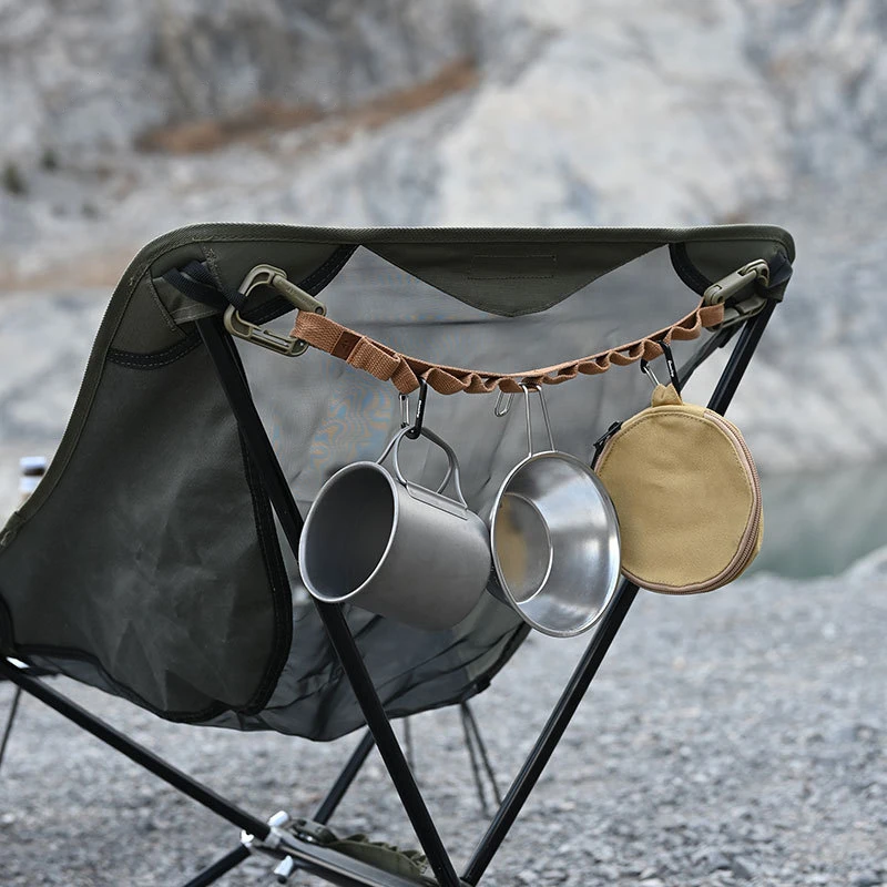 

Campsite Garden Supplies Storage Strap Clothesline Tent Cup Hang Lamp Hang Buckle Outdoor Lanyard Hanger Camping Hanging Rope