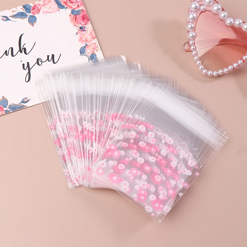 100 шт. пластиковые пакеты с застежкой-молнией