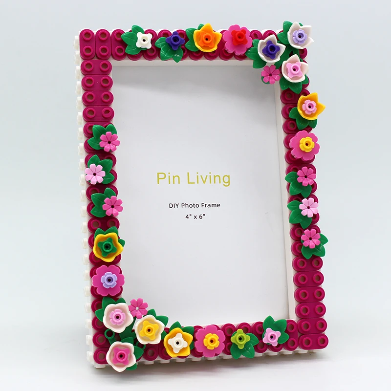 

Фоторамка Pinliving 4x6"/5x7", молочно-белый пластик