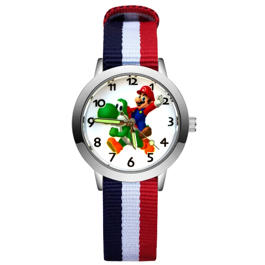 Модные наручные часы в мультяшном стиле для детей студентов девочек мальчиков
