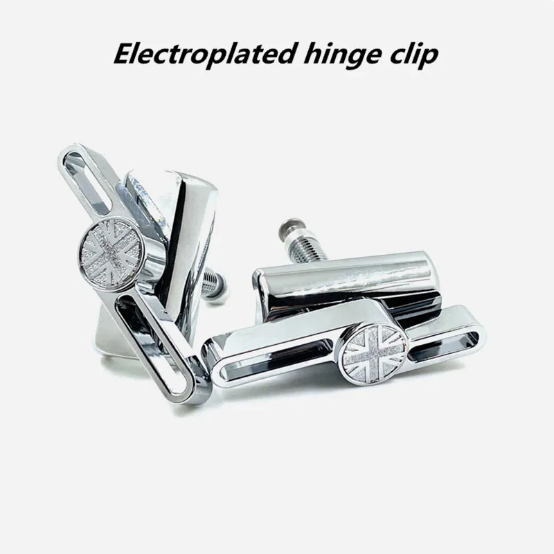 UnionJack plated hinge clamp 7075 aviation aluminum alloy engraved hinge clamp wrench for brompton bike